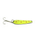 Vintage   Nebco Tor-P-Do 2 UV, 1/2oz Yellow / Red / Nickel fishing spoon #7109