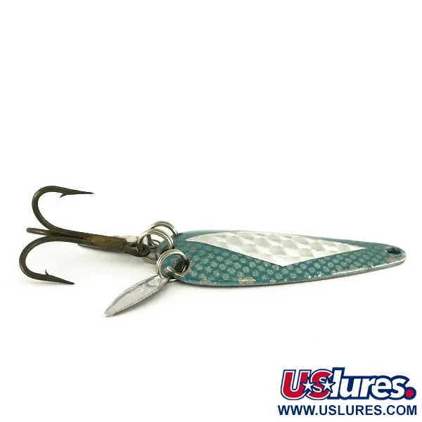 Vintage   Marathon (with sonic blades), 2/5oz Blue / Nickel fishing spoon #7111