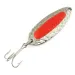 Vintage   Blue Fox Pixee UV, 1/4oz Hammered Nickel / Orange fishing spoon #7124