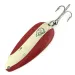 Vintage  Eppinger Dardevle Dardevlet , 3/4oz Red / White / Nickel fishing spoon #7135