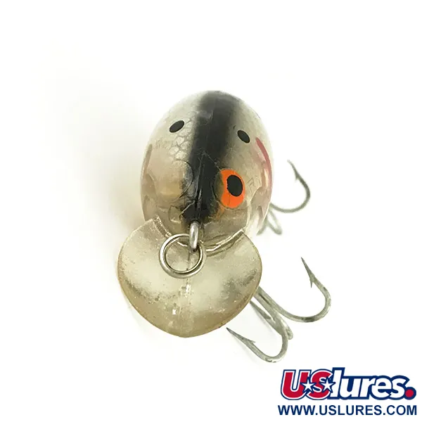 Vintage   Bomber model A, 1/3oz Gray fishing lure #7146