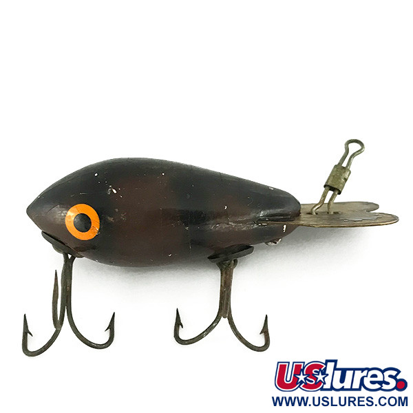 Vintage   Bomber 200 series, 1/3oz Brown fishing lure #7147