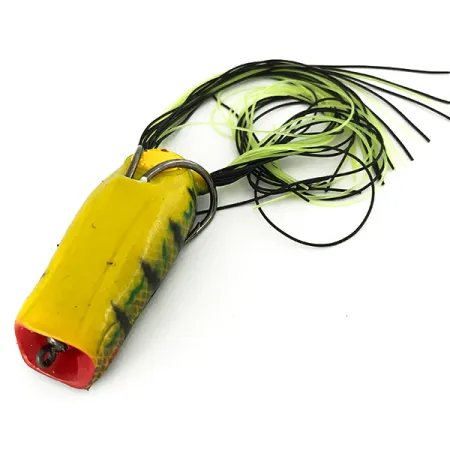 Vintage SPRO Dean Rojas Bronzeye Frog Popper Popper, 1/2oz Perch fishing #7148