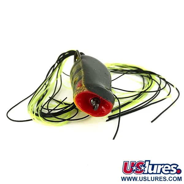 Vintage SPRO Dean Rojas Bronzeye Frog Popper Popper, 1/2oz Perch fishing #7148