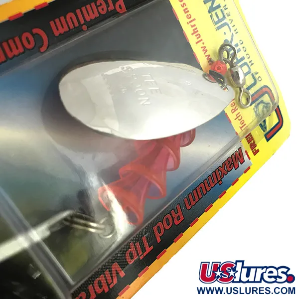  Luhr Jensen Tee Spoon 4, 1/3oz Nickel spinning lure #7154