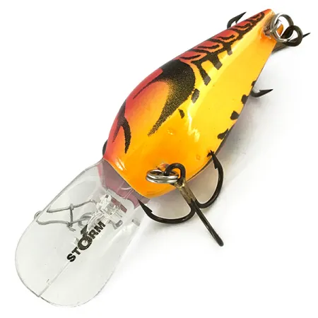 Storm Wiggle Wart , 2/5oz Red fishing lure #7155