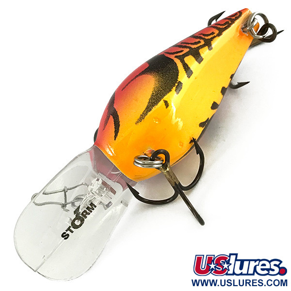  Storm Wiggle Wart , 2/5oz Red fishing lure #7155