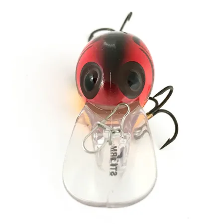 Storm Wiggle Wart , 2/5oz Red fishing lure #7155