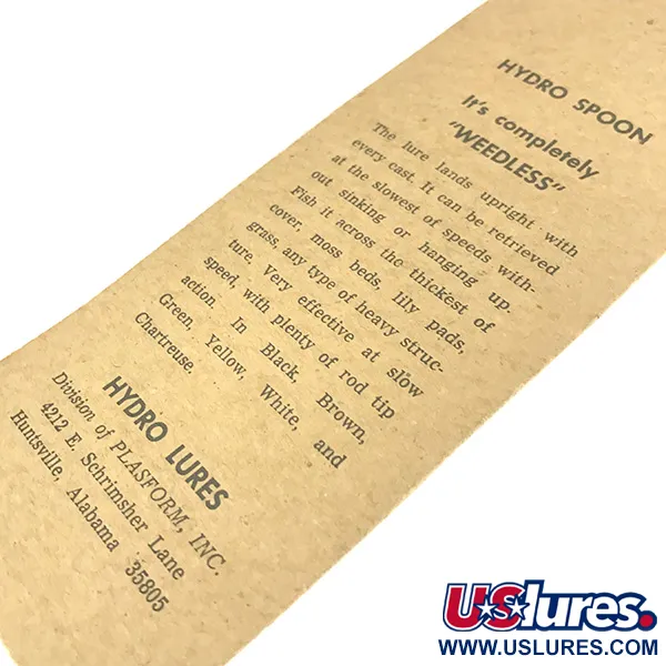 Weedless Hydro Spoon