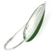 Vintage   Weedless Herter's Olson Minnow, 1oz Nickel / Green fishing spoon #7160