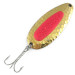Vintage   Blue Fox Pixee , 3/4oz Gold / Pink (Gold Plated) fishing spoon #7191