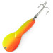  Acme Dazzler #2 UV, 1/4oz Orange / Nickel fishing spoon #7199