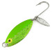 Vintage  Flashy Fish Lures Flashy Fish, 3/16oz Green / Nickel fishing spoon #7201