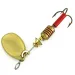   Mepps Aglia 1, 1/8oz Gold spinning lure #15892
