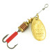 Vintage   Mepps Aglia 1, 1/8oz Gold spinning lure #7204