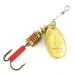   Mepps Aglia 1, 1/8oz Gold spinning lure #15892