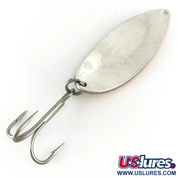 Vintage Acme Little Cleo, 3/4oz Fire Tiger fishing spoon #7210