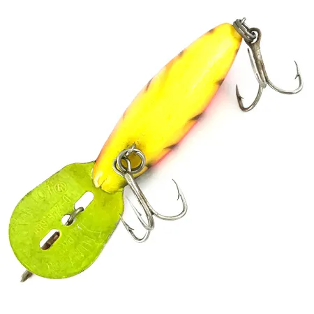 Vintage Storm Hot'N Tot Thin Fin UV, 1/4oz Hot Tiger fishing lure #7216