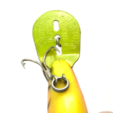 Vintage Storm Hot'N Tot Thin Fin UV, 1/4oz Hot Tiger fishing lure #7216