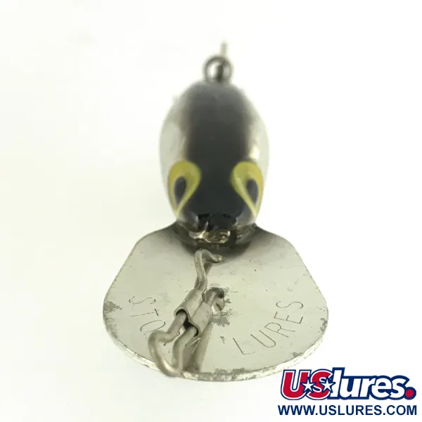 Vintage Storm Hot'N Tot Thin Fin, 3/4oz Mirror Silver fishing lure #7217