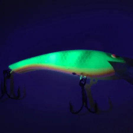 Vintage Cotton Cordell Deep Diver, 1/4oz Chartreuse fishing lure #7221