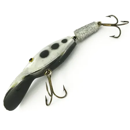 Vintage Eppinger Sparkle Tail, 1/3oz Silver spinning lure #7223