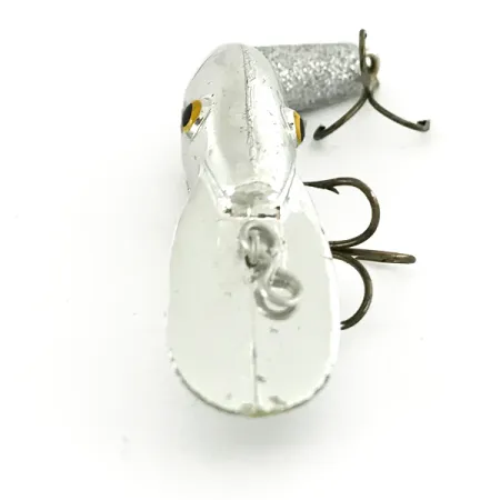 Vintage Eppinger Sparkle Tail, 1/3oz Silver spinning lure #7223