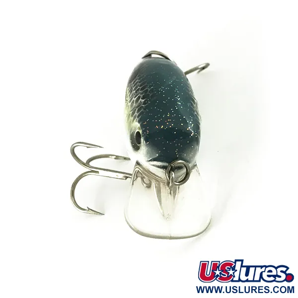 Vintage   Bass Pro Shops Shallow Crank, 1/4oz Light Blue XXX Shad fishing lure #7224