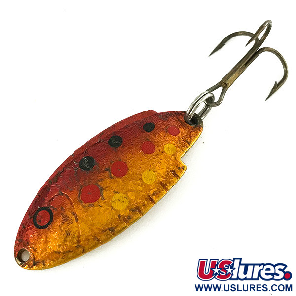 Vintage   Thomas Buoyant, 3/16oz Red Trout fishing spoon #7225
