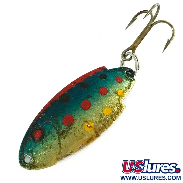 Vintage   Thomas Buoyant, 3/16oz Blue Trout fishing spoon #7226