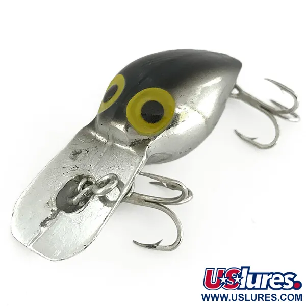 Vintage Brad’s Killer Wee Wiggler, 1/4oz Mirror Silver fishing lure #7229