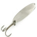 Vintage  Acme Kastmaster, 1oz White Pearl / Nickel fishing spoon #7232