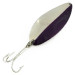 Vintage  Seneca Little Cleo (Hula Girl), 3/4oz Nickel / purple fishing spoon #7238