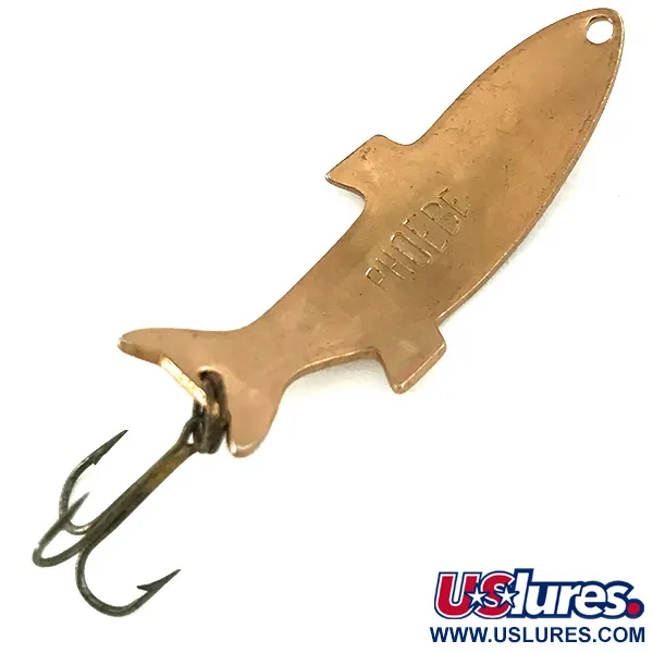 Vintage Acme Phoebe, 1/4oz Copper fishing spoon #7242