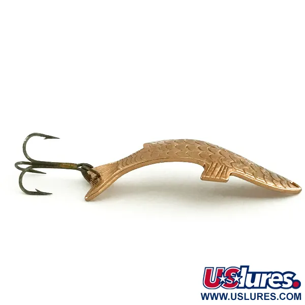 Vintage Acme Phoebe, 1/4oz Copper fishing spoon #7242