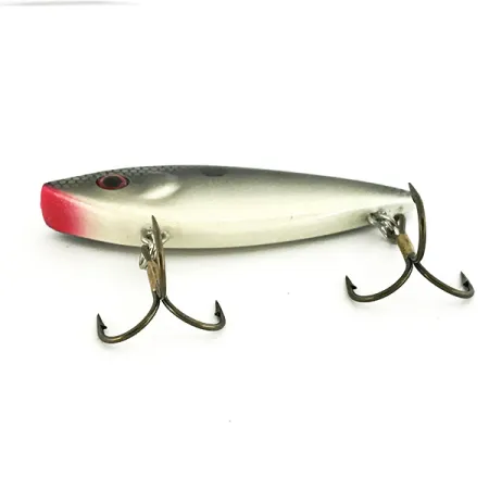 Vintage Cotton Cordell Spot Rattle Glitter Shad, 1/4oz Gray / Red Eyes / Glitter fishing lure #7249