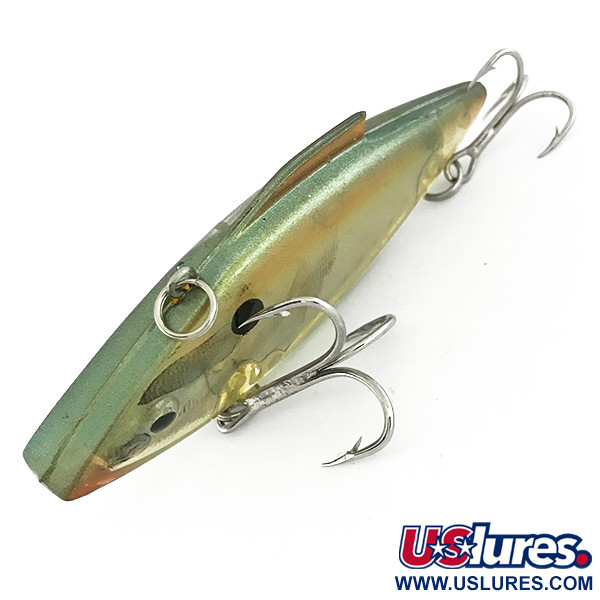 Vintage   Bill Lewis Rat-L-Trap, 1/2oz Green Pearl fishing lure #7250