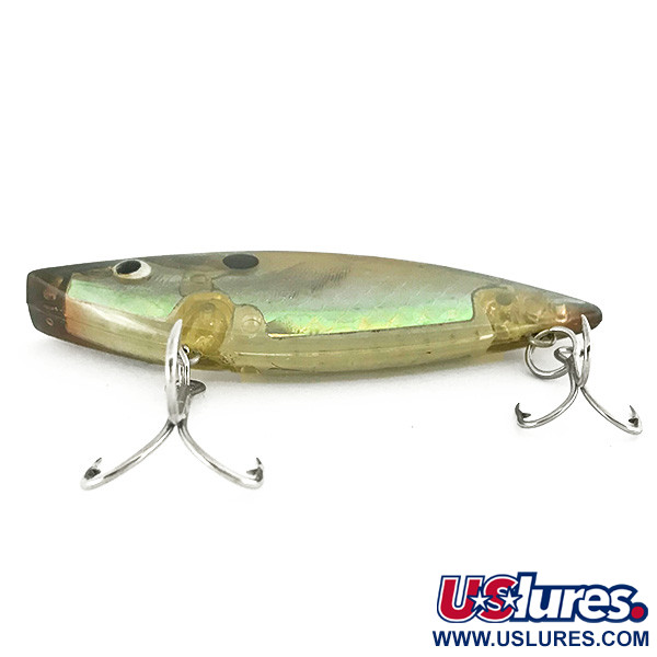Vintage   Bill Lewis Rat-L-Trap, 1/2oz Green Pearl fishing lure #7250