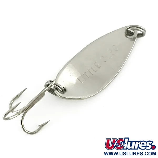 Vintage   Acme Little Cleo, 1/8oz Nickel fishing spoon #7258