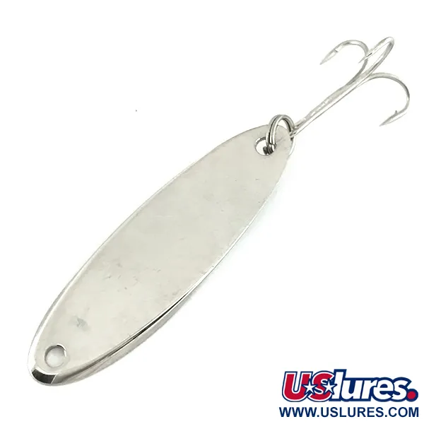 Vintage  Acme Kastmaster , 1/2oz Nickel / Blue fishing spoon #7261