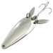 Vintage  Marathon Bait Company Marathon (with sonic blades), 2/5oz Nickel fishing spoon #7269