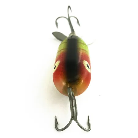 Vintage Heddon Tiny Torpedo, 1/4oz Pike / Red fishing lure #7271