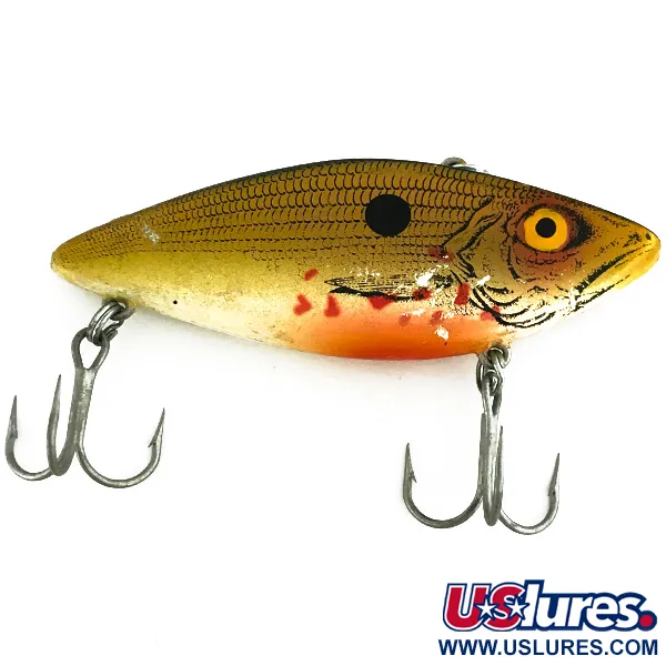 Vintage   Cotton Cordell Rattlin Spot Wounded Shad, 1/2oz Wounded Shad fishing lure #7276