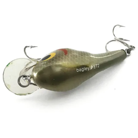 Vintage Bagley ET2, 1/3oz Silver fishing lure #7278