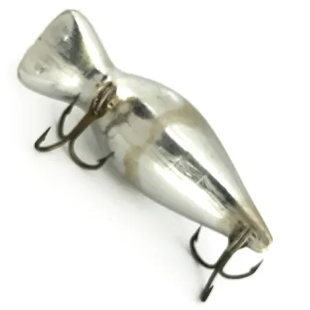 Vintage Storm Short Wart , 1/4oz Mirror Silver fishing lure #7279