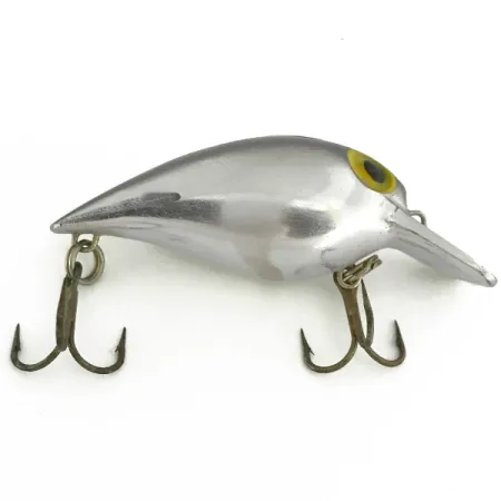 Vintage Storm Short Wart , 1/4oz Mirror Silver fishing lure #7279