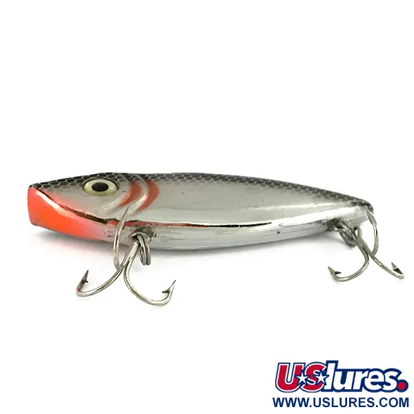 Vintage Bagley Shad-A-LAC, 1/2oz Silver #FBS fishing lure #7288