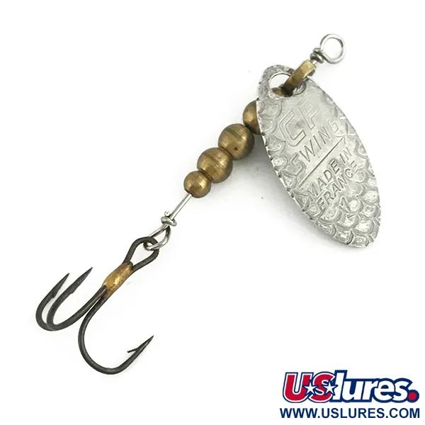 Vintage C.P. Swing  CP-Swing, 3/32oz Silver / Brass spinning lure #7293
