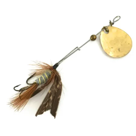 Vintage Other Jerry's Flies , 3/64oz Gold spinning lure #7296