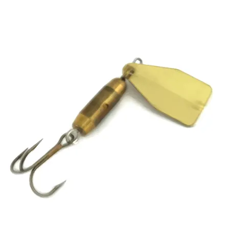 Vintage Jake's Lures Jake's Stream-a-Lure, Brass spinning lure #7297